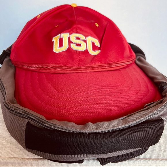 USC Trojans Players Pack Cap College Backpack - Picture 2 of 13